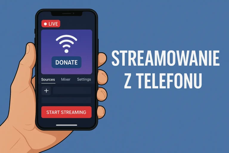Streamowanie z telefonu — konfiguracja OBS Mobile i aplikacji do streamu