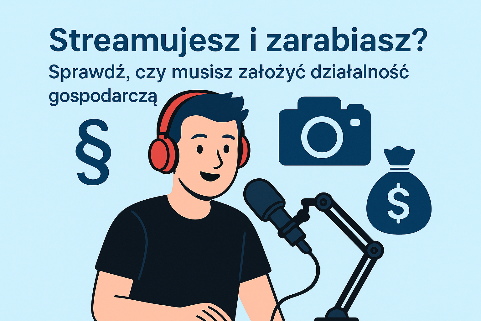 działalność gospodarcza, streaming, donejty, podatki, paltip